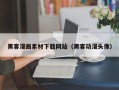 南京黑客漫画素材下载网站（黑客动漫头像）